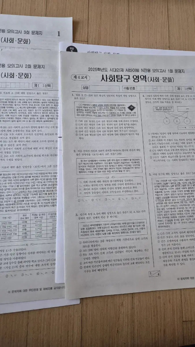 2025시대인재 서바이벌 N전용 모의고사